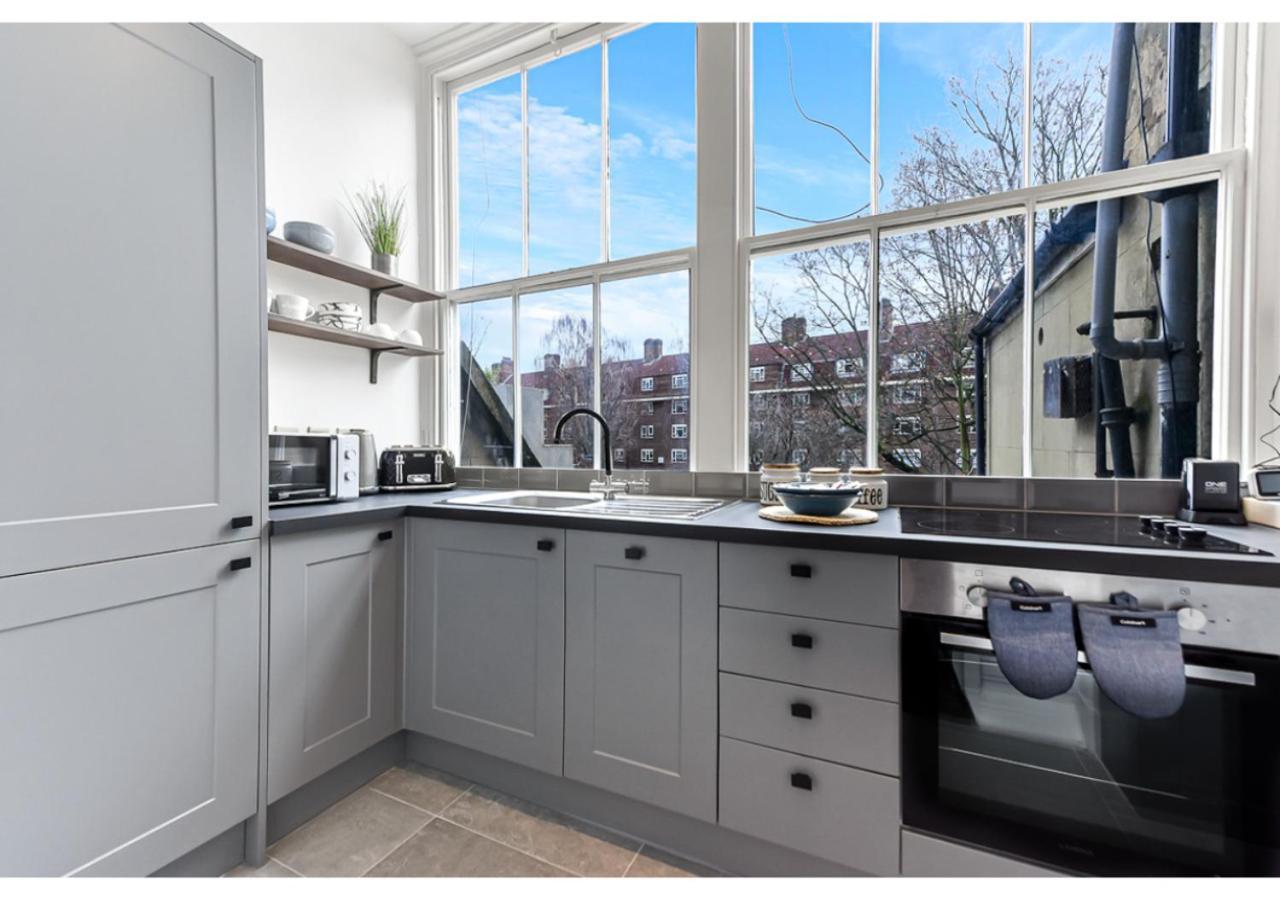 Upscale Urban Haven: Luxury Flat Apartment London Luaran gambar